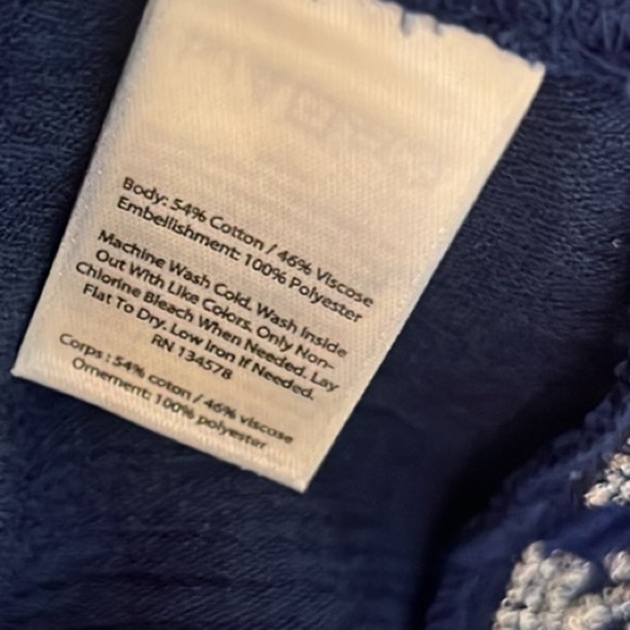 Vineyard Vines,YachtWear Tasseled Pull-Over Dress/Cover-Up,Vacation Ready,Size M - Picture 9 of 10